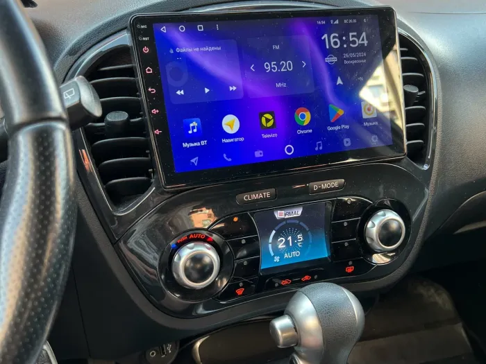 Магнитола для Nissan Juke 2011-2019 - Kuberg QLed, Android 14, TS105, Быстрейшая, CarPlay, SIM-слот