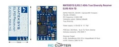 Приёмник Matek ELRS-R24-TD 2.4GHz True Diversity ELRS / mLRS