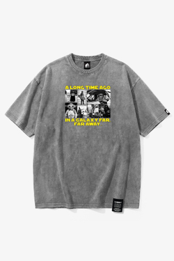 Футболка SHMOT "STAR WARS NOSTALGIA" GARMENT DYE Серый