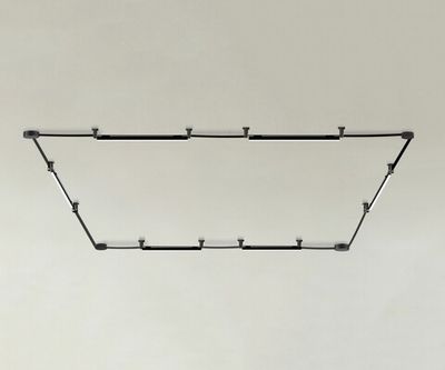 6423-1K,19 Комплект ременной трековой системы Сатори черный Led 6*30W (4000K). ТМ Kink Light
