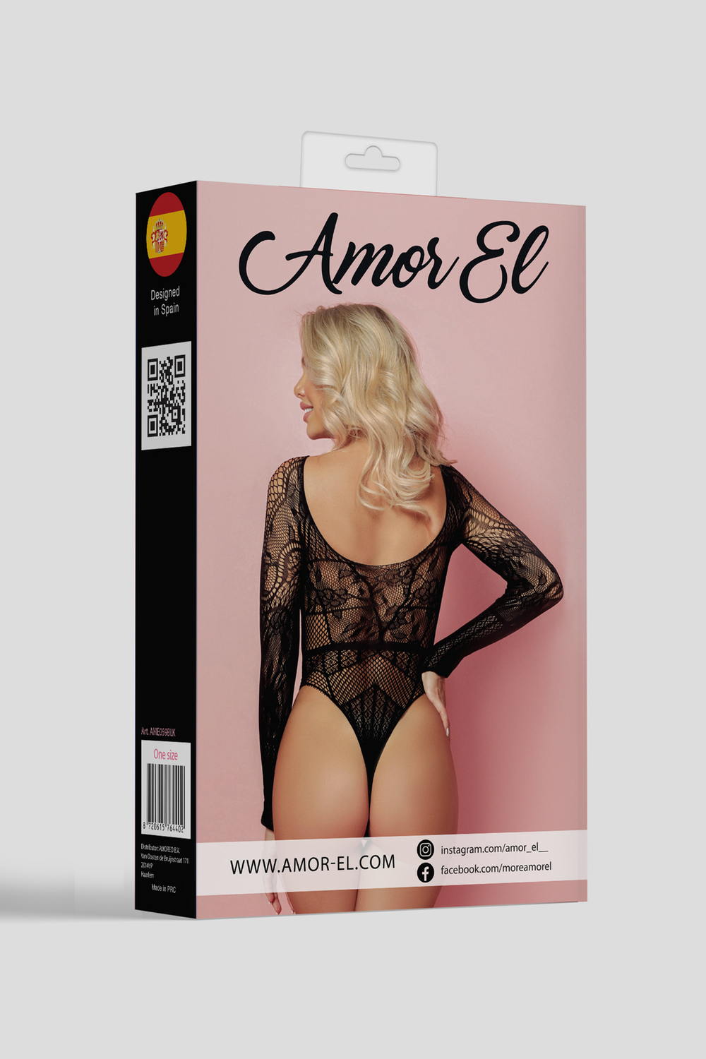 Amor EL - Боди ажурный (S/L)