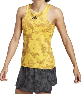 Женский топ теннисный Adidas Tennis Paris Heat.Rdy Y Tank - желтый