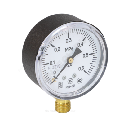Манометр МП-63 радиальный Дк63мм 0-1,0 МПа кл.2,5 G1/4" ЗАВОД ТЕПЛОТЕХНИЧЕСКИХ ПРИБОРОВ