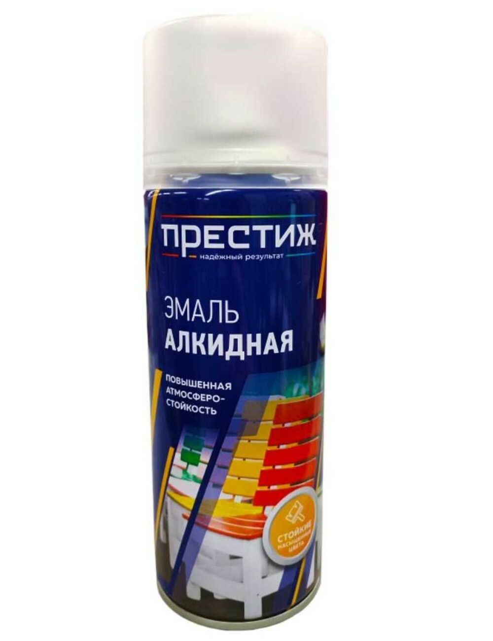 Эмаль алкидная аэрозольная, матовая, белая 425 мл