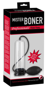 Помпа для пениса Mister Boner Professional (Цвет: прозрачный)