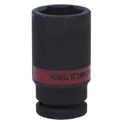 KING TONY (443518S) Головка торцевая ударная глубокая шестигранная 1/2", дюймовая 9/16"