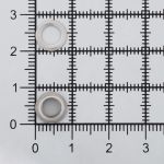 Люверсы металл ⌀4.0 мм (внутр.), h=3.0 мм, внешн. ⌀9.0 мм, никель, 100 шт, BIG