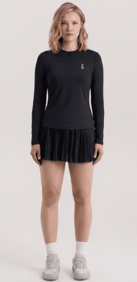 Футболка с длинным рукавом женская 7/6 Maya Longsleeve - Black
