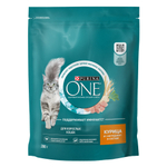 Сухой корм Purina ONE для взрослых кошек курица 200 г