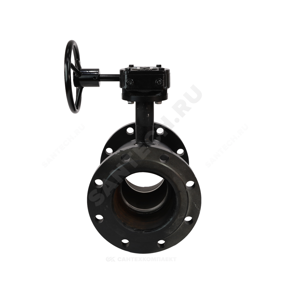Кран шаровой сталь 09Г2С Ballomax КШТ 61.103 Ду 300 Ру16 фл L=632мм с редуктором BROEN КШТ 61.103.300.Р.16