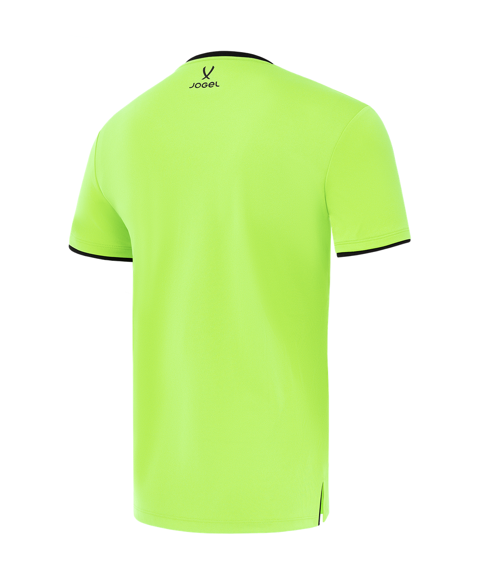 Футболка судейская JOGEL DIVISION PerFormDRY Referee SS Tee 2.0, желтый неон