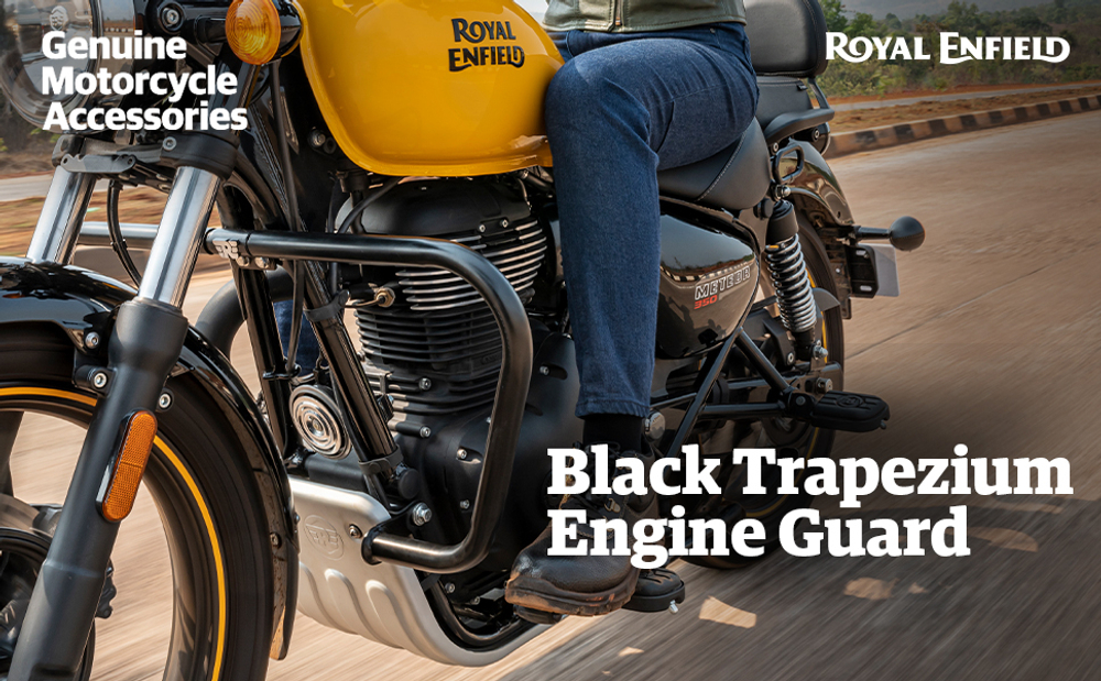 Дуги безопасности Royal Enfield, черного цвета, арт. KXA00007