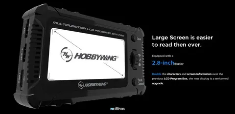 Программатор для регуляторов HOBBYWING LCD Program Box Pro