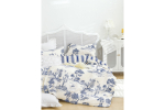 Постельное белье GoodNight Сатин Делюкс В113 с компаньоном 1,5 сп. (с нав. 50х70)