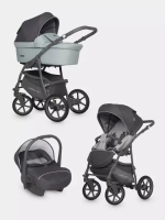 Коляска  BELLA Pastel (3 в 1) 02 ментоловый