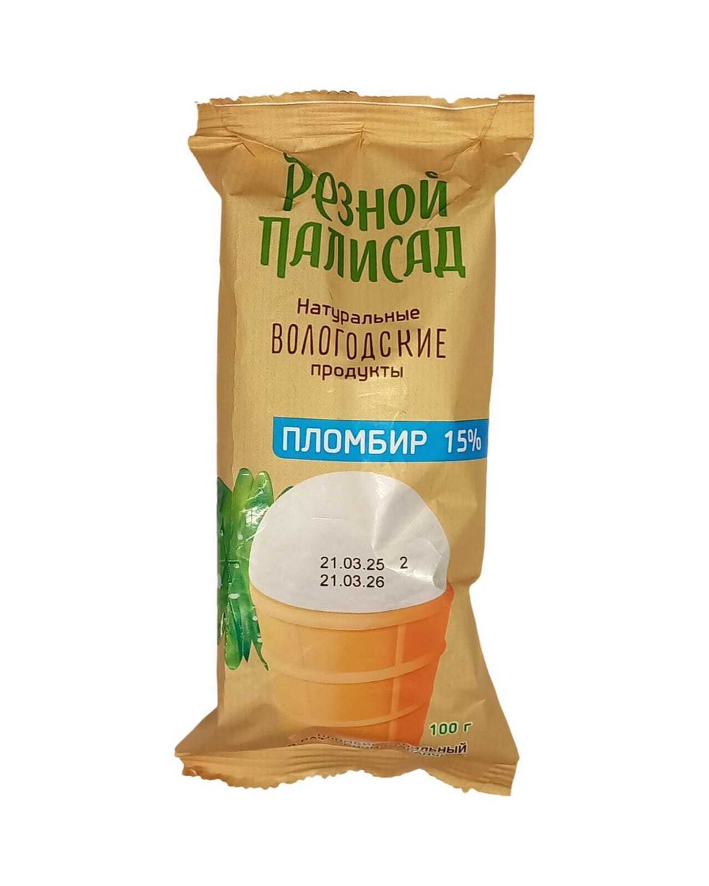 Мороженое "Резной Палисад"