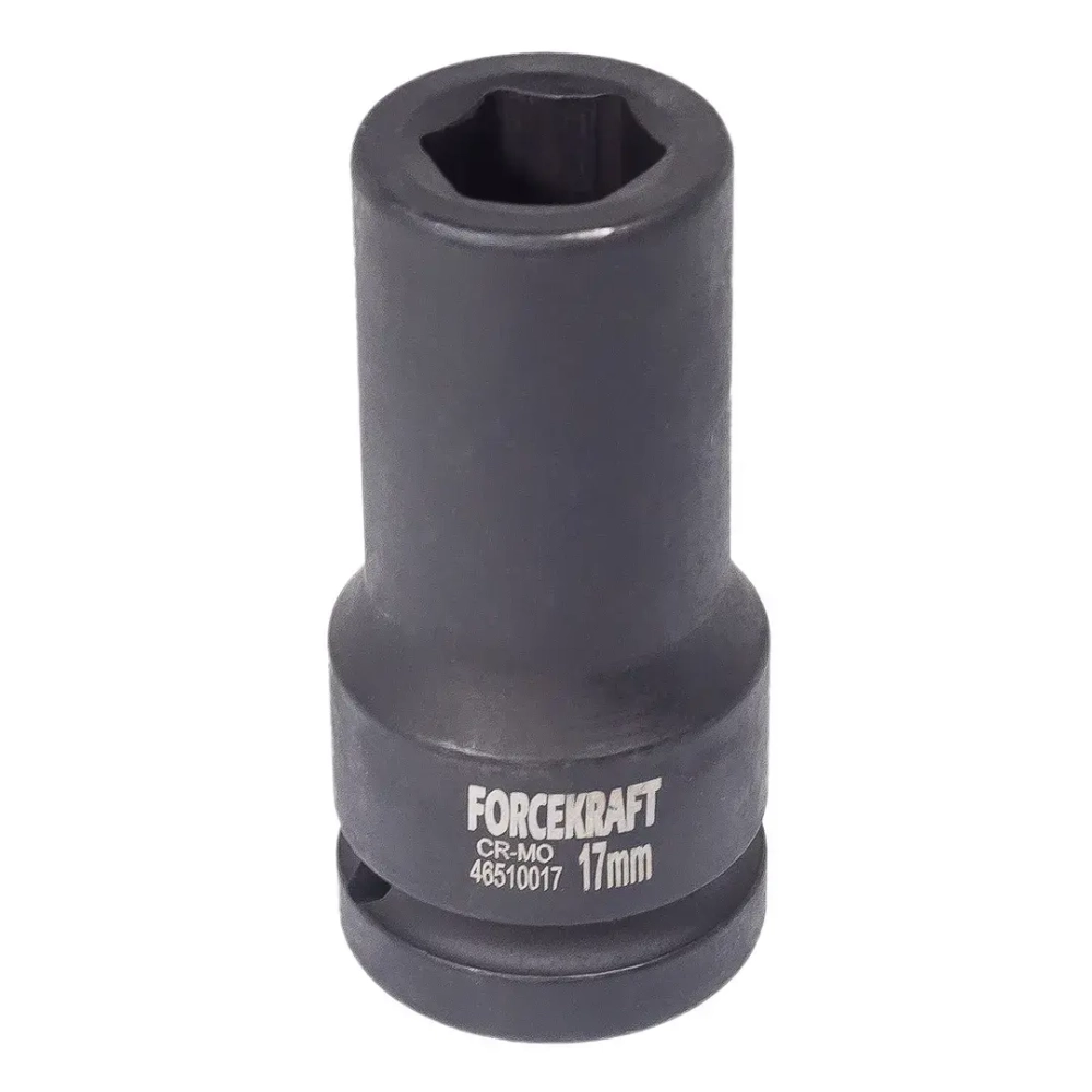 Головка ударная глубокая 3/4'', 17мм (6гр.) FORCEKRAFT FK-46510017