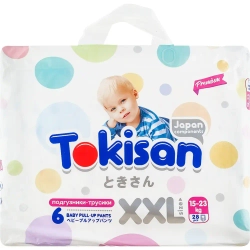 Подгузники-трусики TOKISAN 6 XXL 15-23 кг 28 шт.