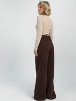 Брюки Теплый шарм (коричневые) Б16485-5М LT Collection