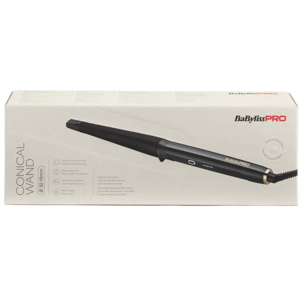 Плойка BaByliss PRO Conical Wand 32-19 мм BAB2481E - 2