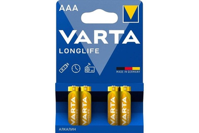 Varta LR 06 LONGLIFE золото  BL-4 уп.80