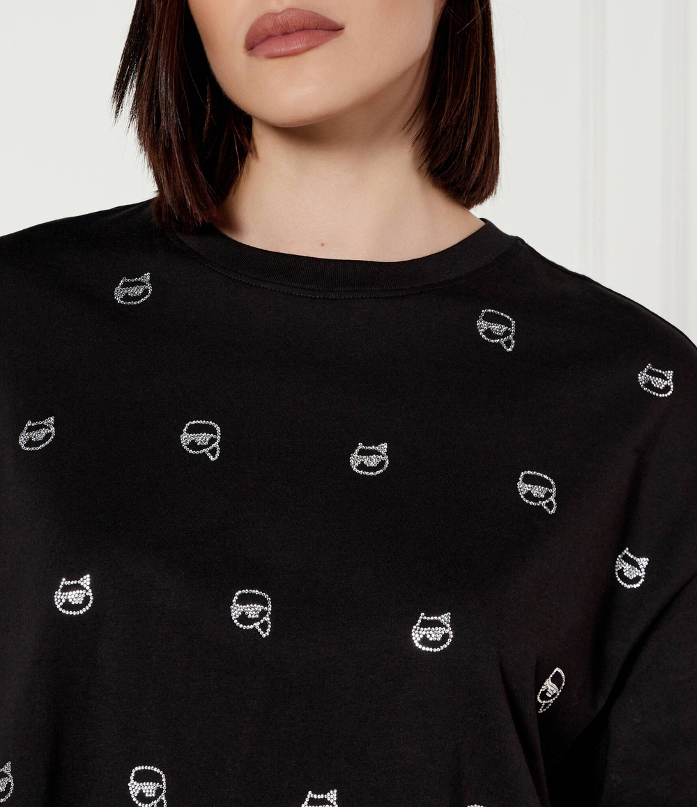 Футболка ikonik 2.0 rs Karl Lagerfeld - черный(246W1701)