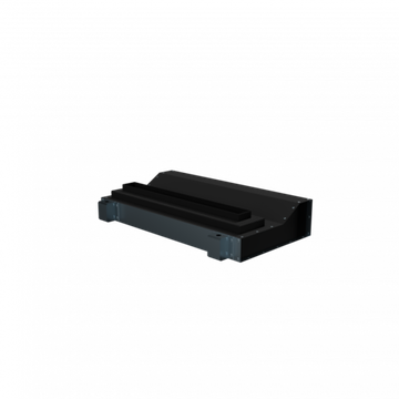 Flexag SHN-1-500-25-B щелевой диффузор с низкопрофильной КСД под гипсокартон, черный