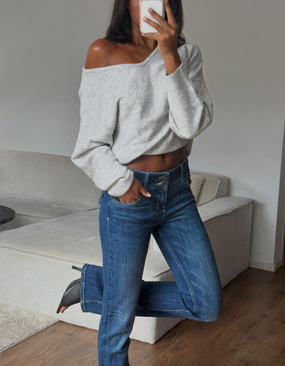Женские расклешенные джинсы bootcut - BERSHKA