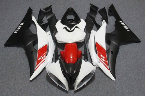 Купить    Комплект пластика для мотоцикла Yamaha YZF-R6 08-15 Бело-Красно-Черный