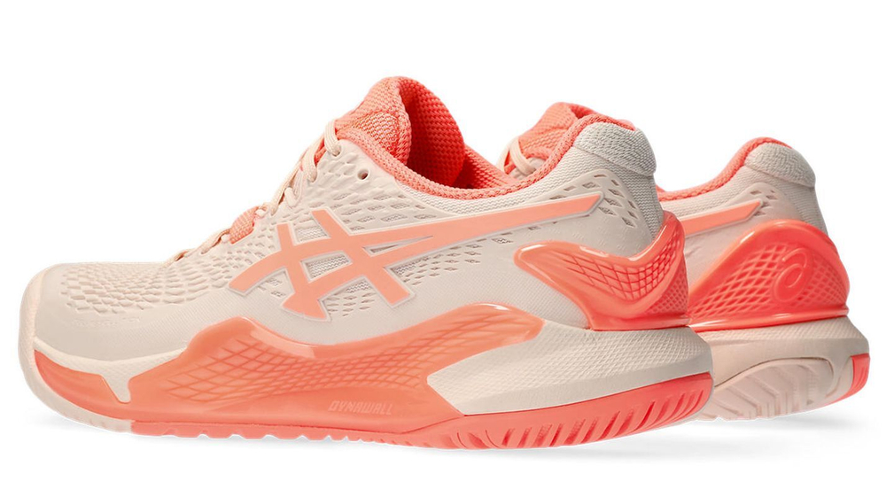 Женские Кроссовки теннисные Asics Gel-Resolution 9 - Розовый