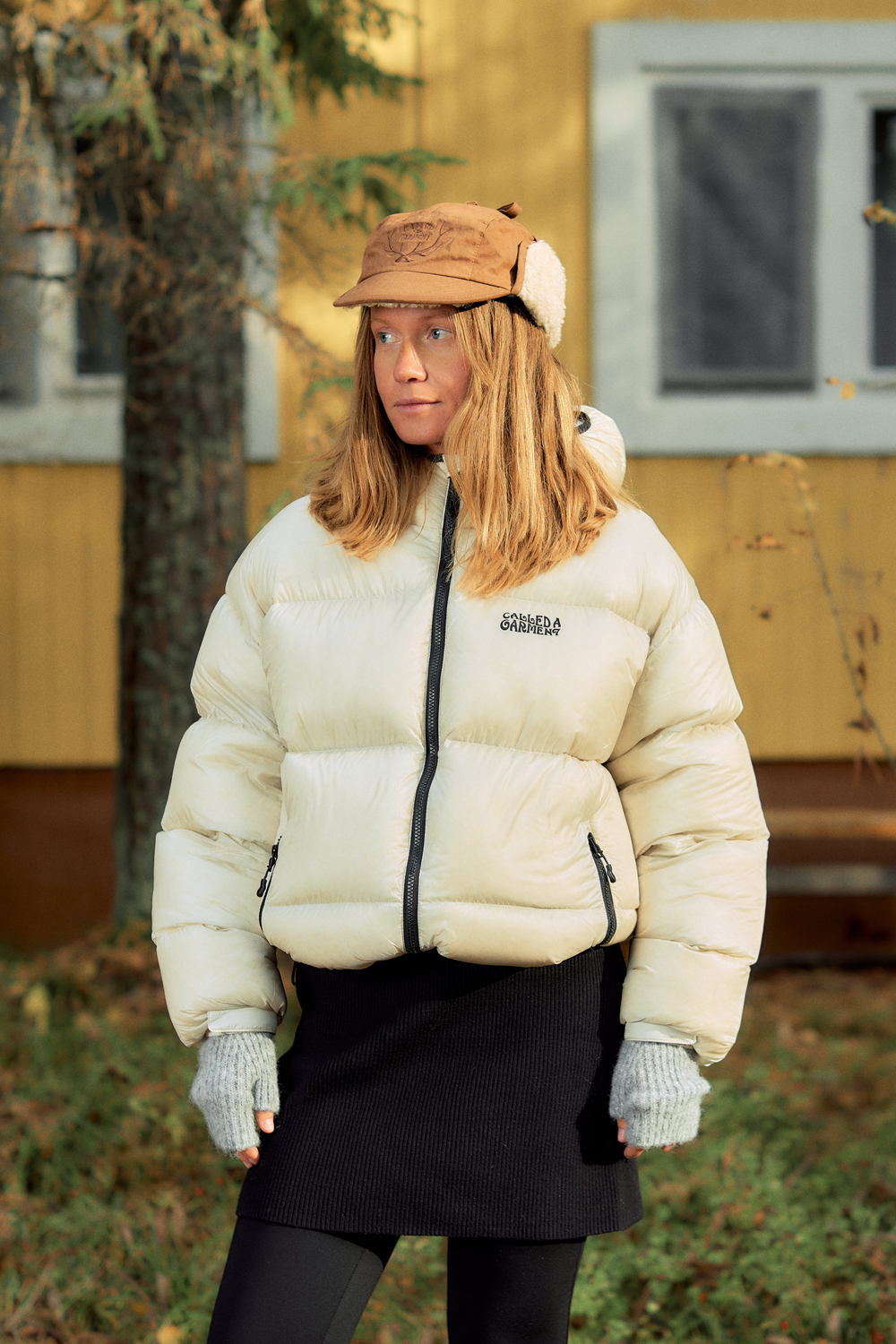 Пуховик Called a Garment Puffer Fish Down Jacket "Frosty White"