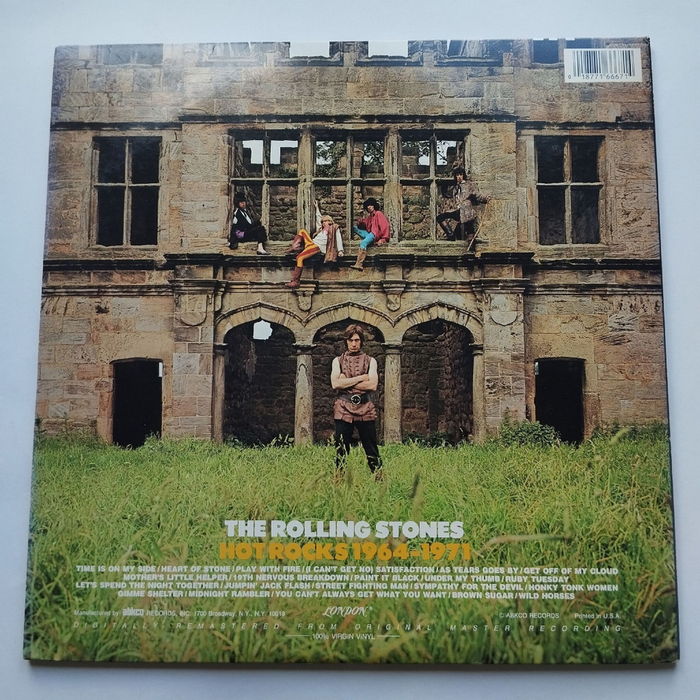 Винтажная виниловая пластинка LP The Rolling Stones Hot Rocks 1964-1971 (USA 1986) Get Off Of My Cloud