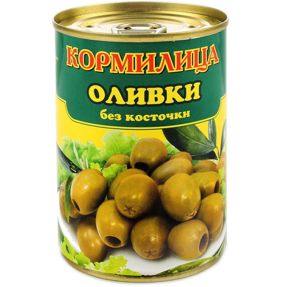 Оливки с лимоном Кормилица ж/б 300 мл