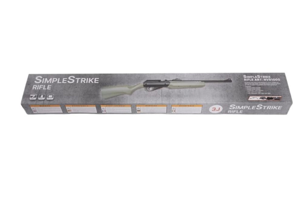 Винтовка пневматическая Borner Simple Strike Pump, Green кал. 4,5 мм (3 дж)