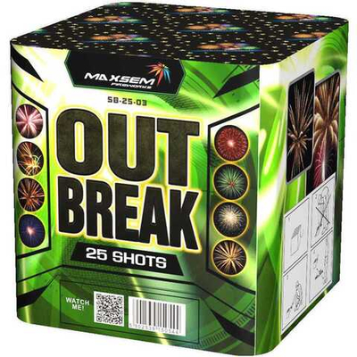 SB-25-03 Салют "OUT BREAK" (1,2" х 25 залпов)