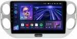 Магнитола для Volkswagen Tiguan 1 2007-2016, Golf Plus (рамка 10 серебро, любая кнопка) - Teyes CC3L на Android 10, CarPlay, 4G SIM-слот
