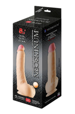 Телесный вибратор-реалистик NEOSKINUM - 22 см. (Цвет: телесный)