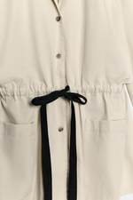 РУБАШКА С ЗАВЯЗКАМИ — ZW COLLECTION — ZARA