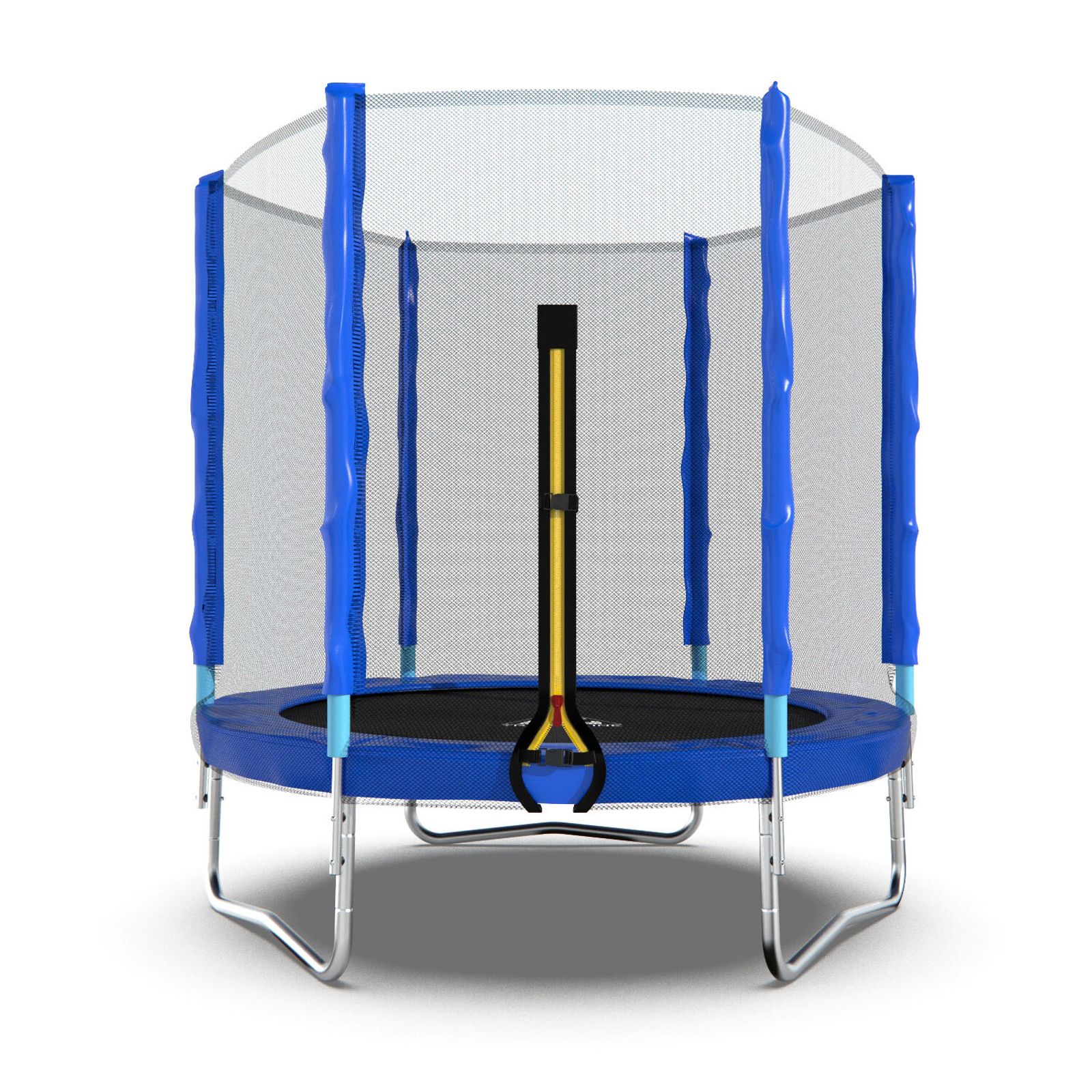 Батут DFC Trampoline Fitness с сеткой 6ft фото №2