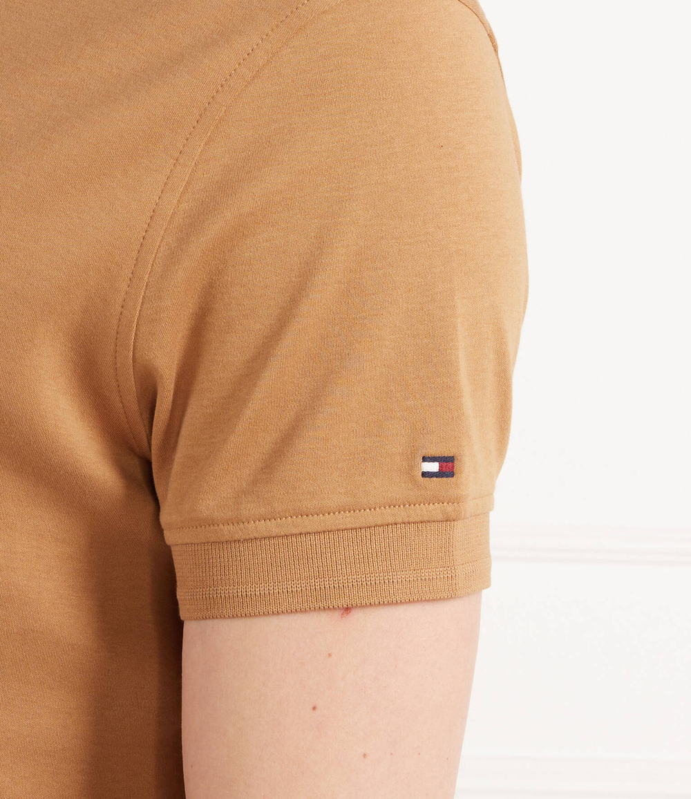 Поло DC INTERLOCK ZIP Tommy Hilfiger - хаки(MW0MW30762)