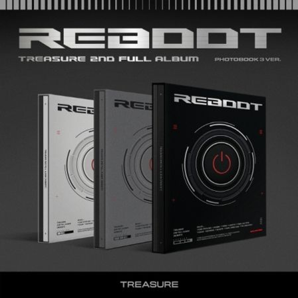Альбом TREASURE - REBOOT 2nd Album PHOTOBOOK RANDOM Version