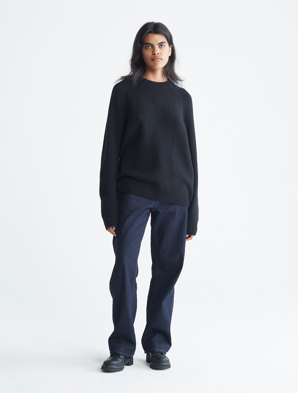 Свитер Calvin Klein Standards Crewneck Pullover Sweater Black