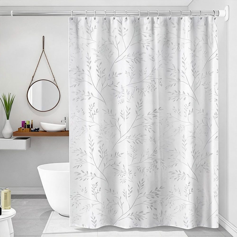 Штора для ванной 180*180см ПЕВА 80г/м2 "Belle" 4 дизайна, VETTA