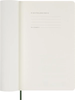 Ежедневник Moleskine Classic Soft (DSK1512DC3) 13х21см мягкая обложка зеленый