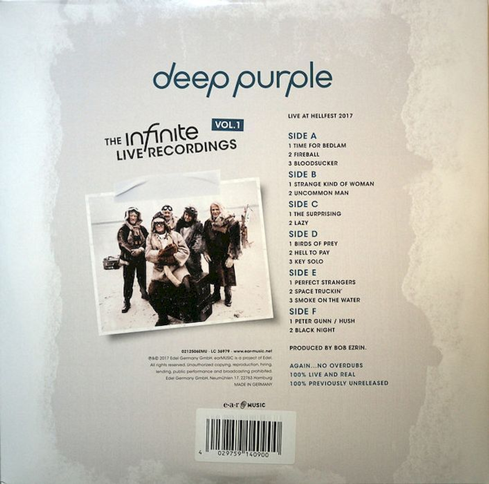 Deep Purple — The Infinite Live Recordings Vol.1 (3LP)