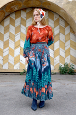 Skirt "Essay-25. Geese-Swans"