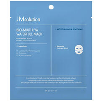 JMsolution Bio Multi Hya Waterfull Mask, 34g*1ea, Гидрогелевая увлажняющая маска БИО с гиалуроновой кислотой