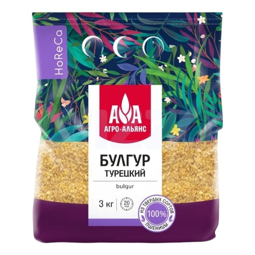Булгур рупа пшеничная 3кг HORECA