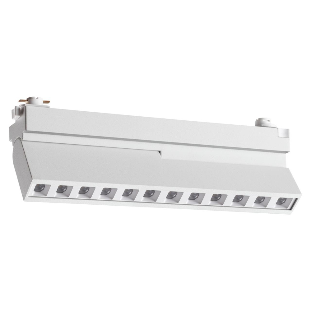 359739 PORT NT25 240 белый Светильник однофазный двухжильный трековый с переключ. цв. температуры IP20 LED 12W 180-265V 2700К/3200К/4000К EOS