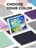 Чехол книжка для iPad 7/8/9 10,2"Gurdini Slim Case полиуретановый красный